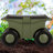 Rolling Garden Cart with Seat - Plastic Storage with Bench and Interior Tool Tray - Gardening Stool for Weeding and Planting by Pure Garden-101645369