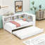 Lit de jour simple en bois avec couchette et ports USB Andalusia-1360562593