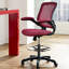 Chaise de dessinateur - chaise pour bureau de réception avec accoudoirs rabattables Veer Modway-29470324