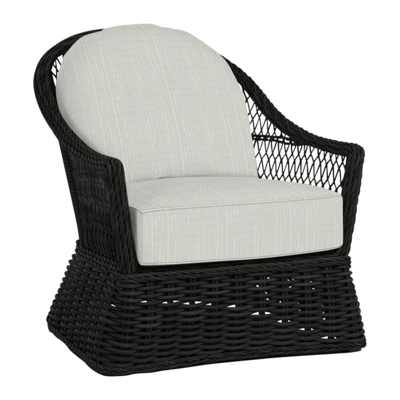 Soho tissé - Onyx, Welt, Argent Vérone, Noir