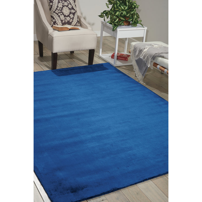 Lunar Solid Colour Hand Woven Area Rug, Rectangle 236 x 330cm