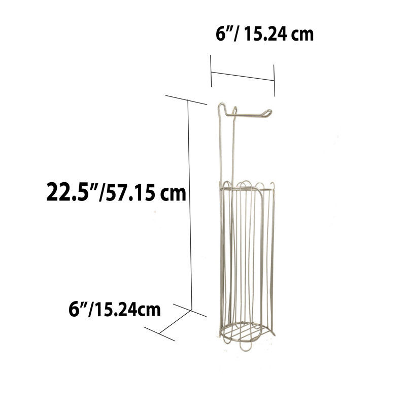 Free Standing Toilet Paper Holder