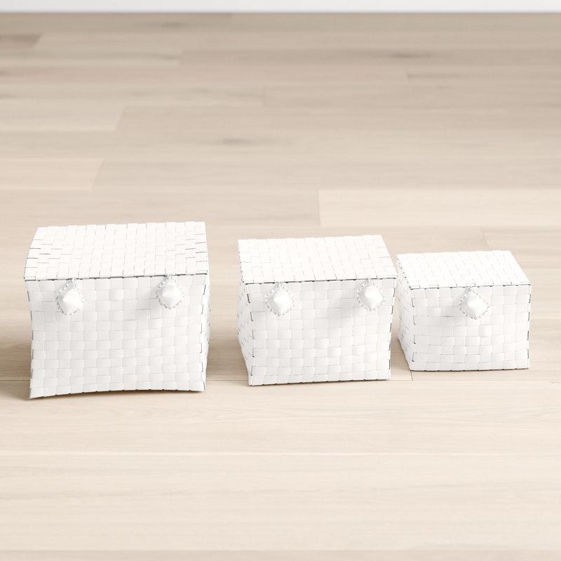 JVL Plastic Decorative Basket
