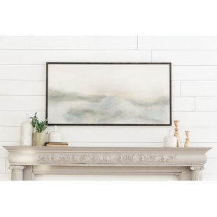 Morning Mercies Abstract Wood Framed Wall Art