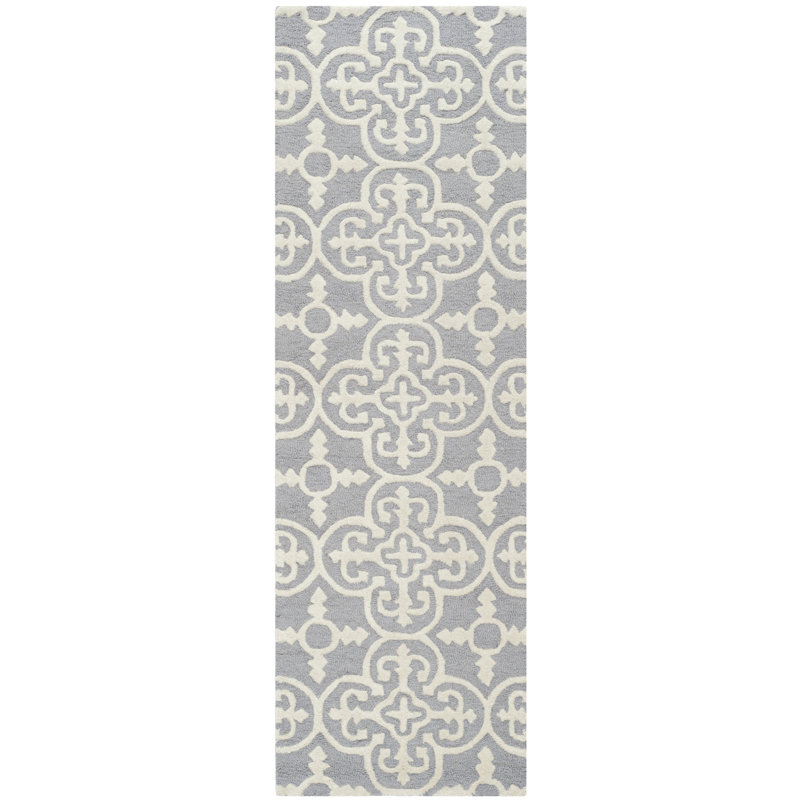 Cambridge Hand Tufted Wool Ikat Rug, Runner 2'6" x 22'
