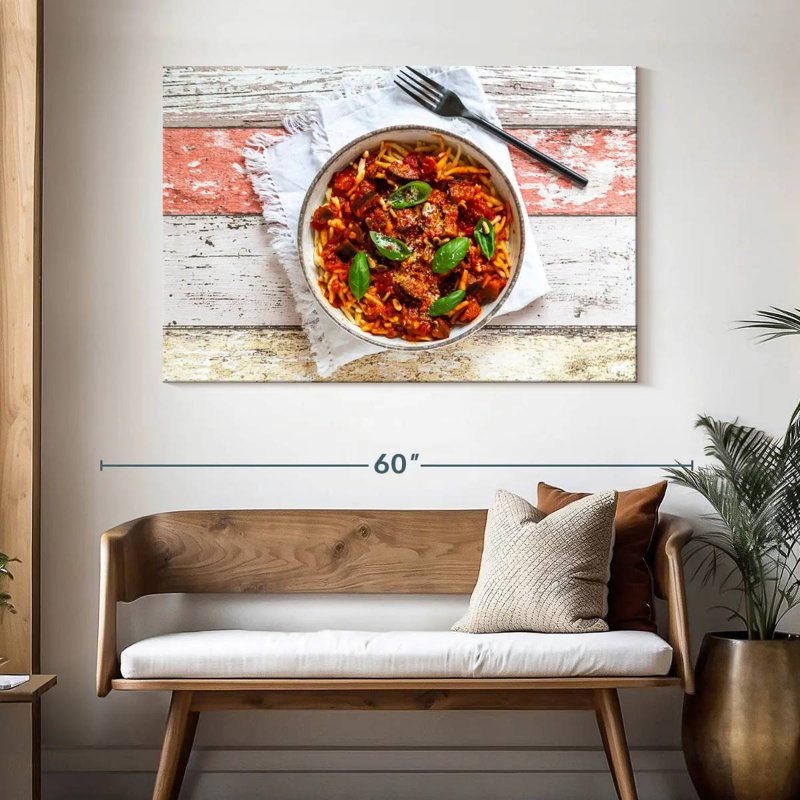 Yarlin Tomato Based Pasta, 32" H x 48" W