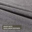 Paire de rideaux 100% occultant et isolant en polyester (ensemble de 2)-859284167-861355181