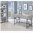 Gray driftwood four-tier bookshelf-953721526