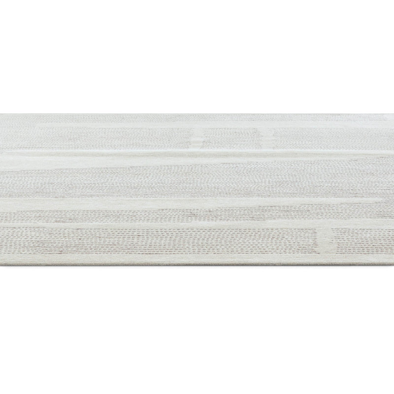 Craton Hand Tufted Wool Abstract Indoor Rug, Rectangle 3' x 5'
