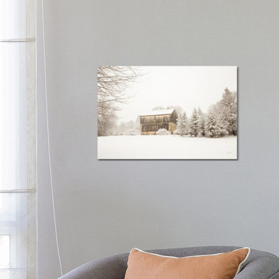 First Snow 1 Piece Wrapped Canvas Wall Art