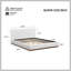 Boucle Upholstered Bed With Solidwood Frame & Support Slats-1562774859-1557115908