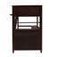 Lit mezzanine simple en bois avec tiroirs