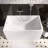 ACRYLIC FREESTANDING RECTANGLE SHAPE BATHTUB