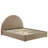 Resort Performance Velvet Arched Round Platform Bed-101181364-101181367