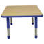 Table rectangulaire d'activités en T avec moulures totales réglables-109512140-109512141-109512145