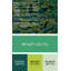 Abstrait aquarelle 57, art mural sur toile verte-568421640