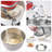 GVODE Flex Edge Beater for KitchenAid 4.5–5 Quart Tilt-Head Stand Mixers, Flexible Silicone Edge Paddle Attachment by GVODE