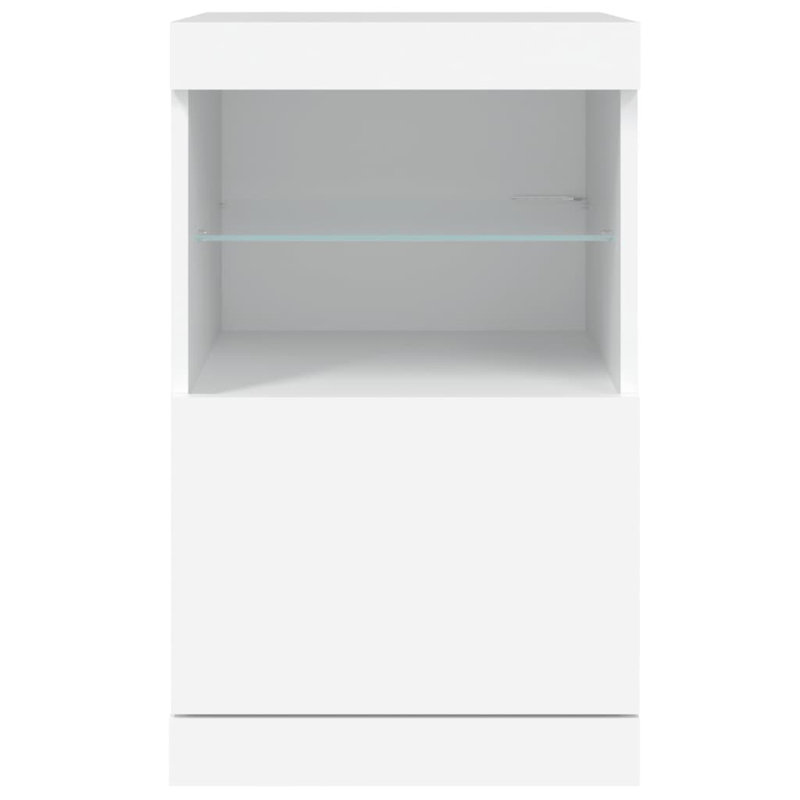 Basim 67cm H x 41cm W Standard Bookcase, White