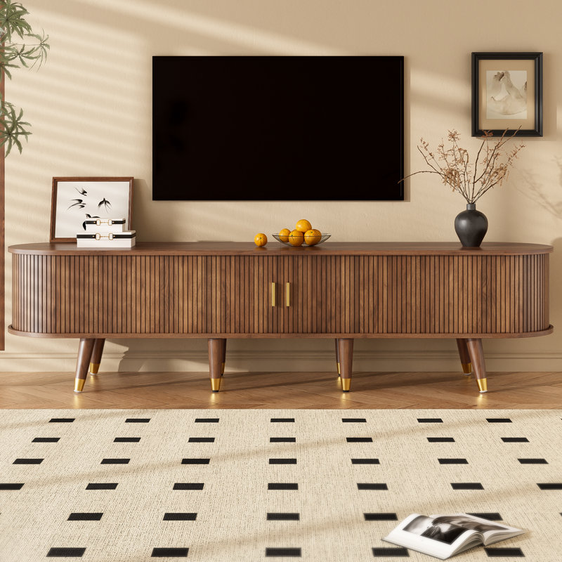 TV Stand for TVs up to 65", Brown