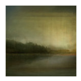 Green Serenity Print by Janice Aron