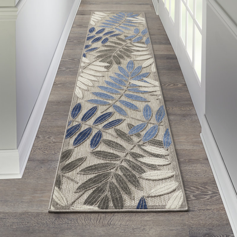 Adiya Floral Indoor Rug, Runner 2'3" x 10'