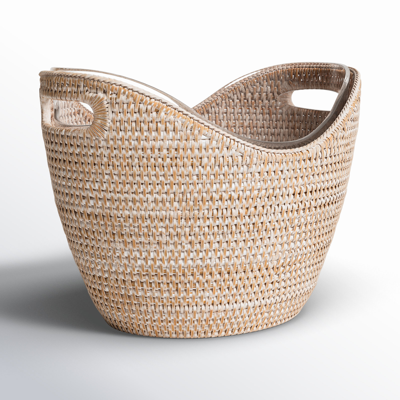 Jayleen Beverage Tub, Whitewash