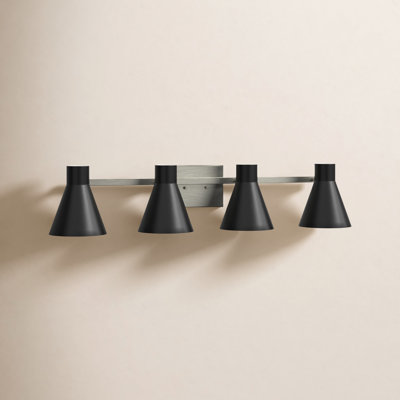 Byers 4 Light Dimmable Vanity Light
