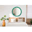 Huldar Glass Flat Wall Mirror