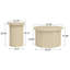 Ensemble de 2 tables basses-1993259298