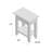 Schubert End Table with Storage