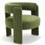 Chaise d'appoint avec pieds en bois robustes-129543161