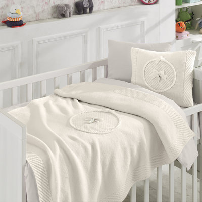 Ensemble de literie pour lit de bébé 6 pièces Dominic Bear
