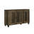 45"W Dark Oak Shoe Cabinet With 3 Doors, 6 Adjustable Shelves And Simple Design In Oak, Shelves, Adds Elegance To Home