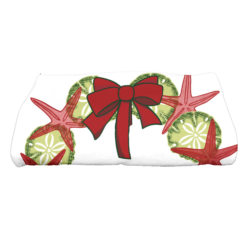 Serviette de bain couronne SS, Rouge