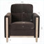 Canapé d'appoint 1 place, siège simple confortable pour le salon, petits espaces, canapé simple rembourré pour adultes, plusieurs options de couleurs