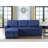 Upholstered Pull out Sectional Sofa-1836945198