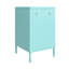 Melonye 37.8cm W Metal Bedside Table-1965604496