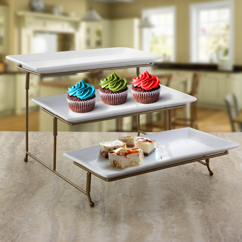 Gibson Elite Gracious Dining 3-Tiered Stand