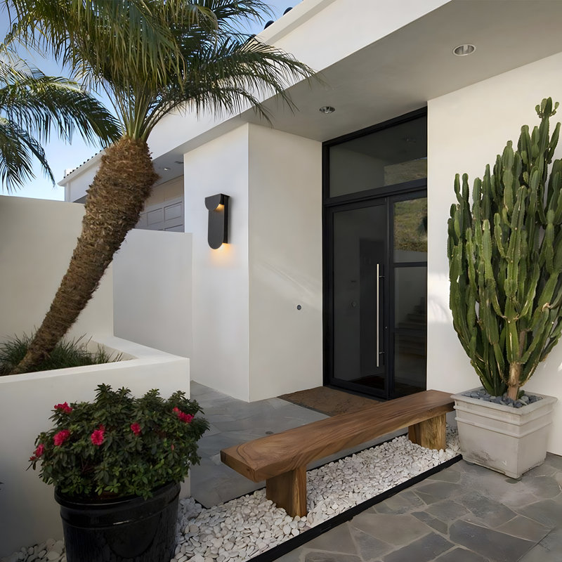 Bronze 29.7cm H Integrated LED Outdoor Sconce