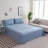 Ensemble de housse de couette douce en coton délavé Boho-1079322548-1079322546