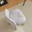 Chaise de bureau en faux sherpa-1485802505