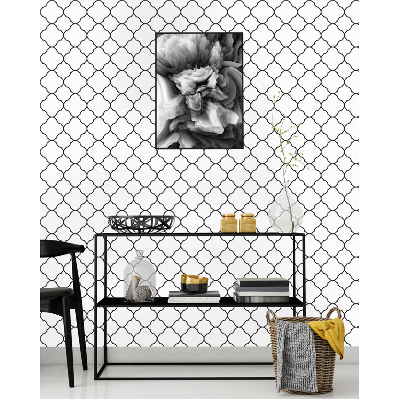 Panneau de papier peint Windell Victorian, L 120 po x l 25 po