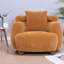 Fauteuil d'appoint en nuage doux, méridienne moderne en chenille de 38 pouces pour la maison
