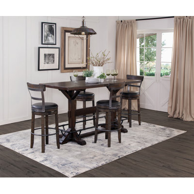 Sunny Designs Homestead Rectangular Pub Table Set
