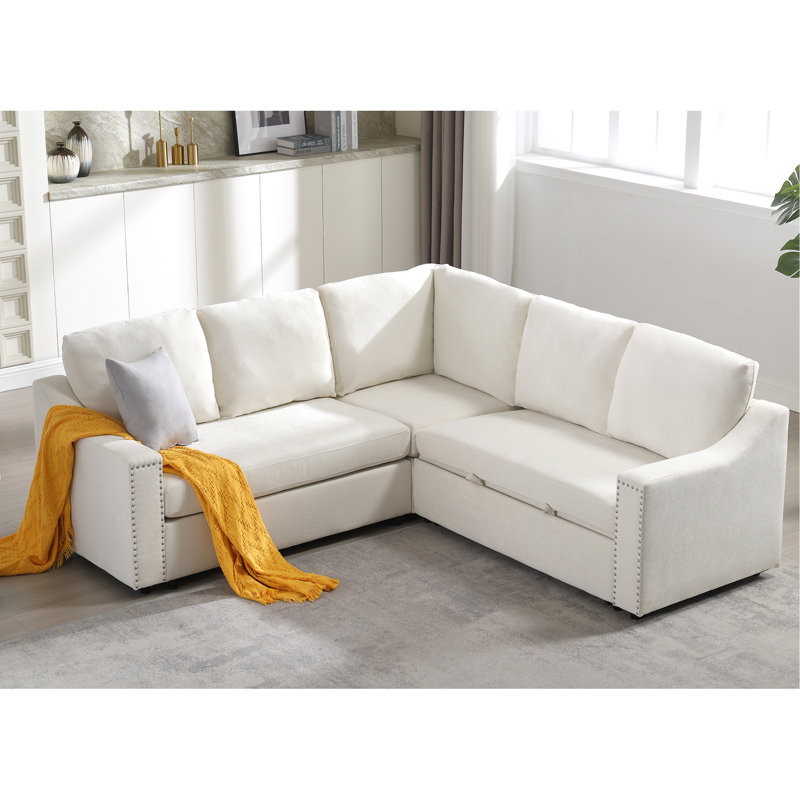 Versatile Convertible Sofa With Pull-Out Bed For Optimal Space Utilization And Comfort