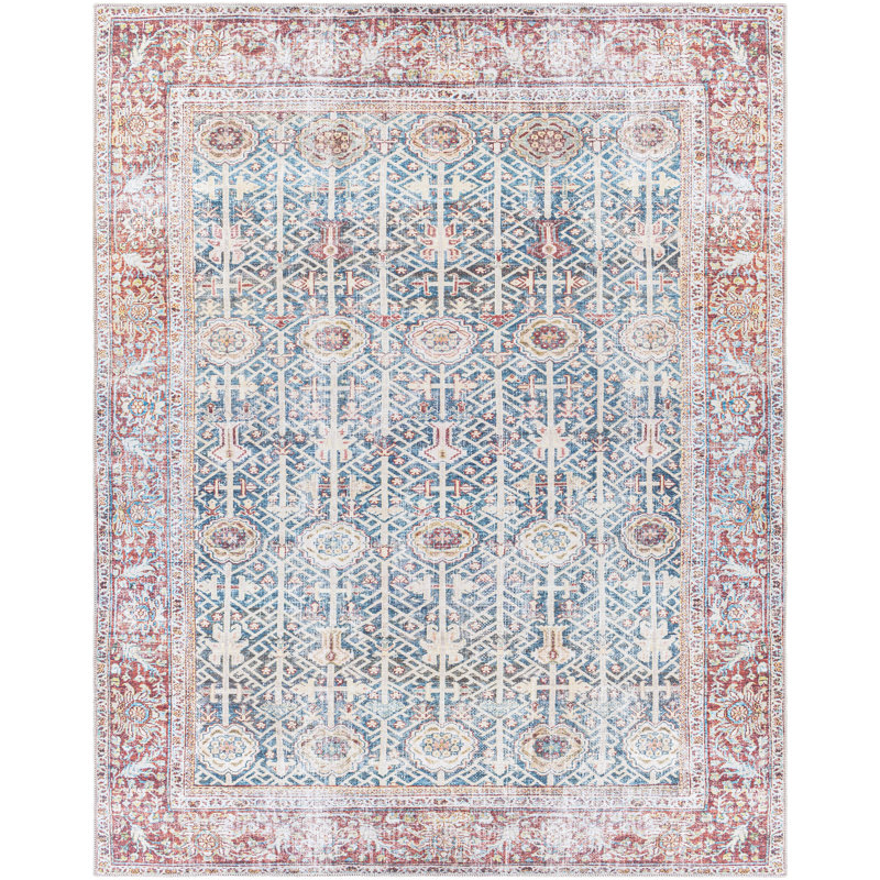 Gulnar Oriental Indoor Rug, Rectangle 6'7" x 9'