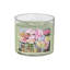 Bougie fleur 14 oz 3 Wick - ensemble de 2