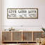 «Live Laugh Love», impression sur toile-1302320776