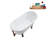 57.5'' x 29.5'' Soaking Acrylic Bathtub-83636124-83636122