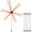 Chimney Sweep Kit, Chimney Brush Kit with 6 Nylon Flexible Rods, Rotary Chimney Cleaning Kit Driven by Drill, Chimney Cleaning Tool Kits for Sweeping Fireplace Flue-115249725